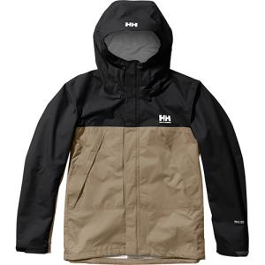 ヘリーハンセン HELLY HANSEN スカンザライトジャケット HOE12152 WK ウェットサンド×ブラック メンズ  防水 アウトドア カッパ 通学 通勤