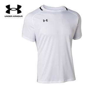 アンダーアーマー UNDER ARMOUR ジャージー ショートスリーブ 1365023 100 ホワイト メンズ 半袖 トップス サッカーウェア スポーツ トレーニング チーム 部活｜esports