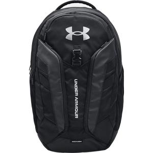 アンダーアーマー UNDER ARMOUR ハッスル プロ バックパック 1367060 001 ブラック/ブラック/シルバー メンズ レディース スポーツバッグ リュックサック｜esports