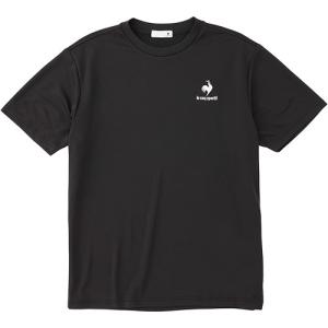 ルコック スポルティフ le coq sportif エコペットショートスリーブシャツ QMMTJA30Z BLK ブラック desp5 半袖 Tシャツ トップス スポーツウェア メンズ｜esports