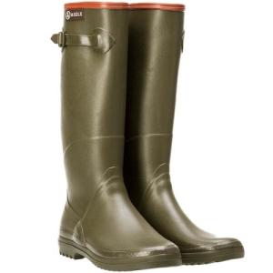 エーグル（AIGLE） レディース CHANTEBELLE シャンタベル KAKI ZZF8521 長靴 レインブーツ 防水 雪 スノー