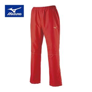 ミズノ MIZUNO タフブレーカーパンツ 32MF9182 62 チャイニーズレッド メンズ レディース ジャージ 長ズボン ロングパンツ トレーニングウェア スポーツウェア｜esports