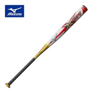 ミズノ MIZUNO ソフトボール用バット ミズノプロ MP X01     1CJFS10885 01720 ホワイト×ゴールド ソフトボール バット ソフト｜esports