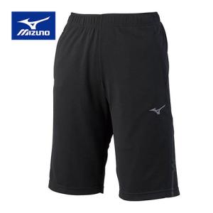 ミズノ MIZUNO ウォームアップ ハーフパンツ 32MD0111 90 ブラック×ガンメタ メンズ レディース トレーニングウェア スポーツウェア ジャージ 短パン｜esports