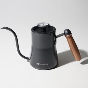 コーヒーケトル ドリップポット 温度計付き 細口 軽量 珈琲抽出 ハンドドリップに最適なケトル ステンレス製 550ml