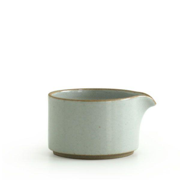 【HASAMI PORCELAIN】ミルクピッチャーHPM028 (φ8,5cm クリア/グロスグレ...