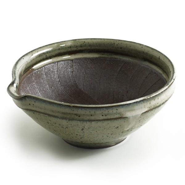 山只華陶苑 juju mortier すり鉢 7寸 ワラ灰 岐阜県多治見市 陶器 i-32460