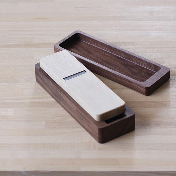 調理器具 台屋の鰹節削り器 別注青紙×ウォルナット クルミオイル仕上げ 日本製  30117