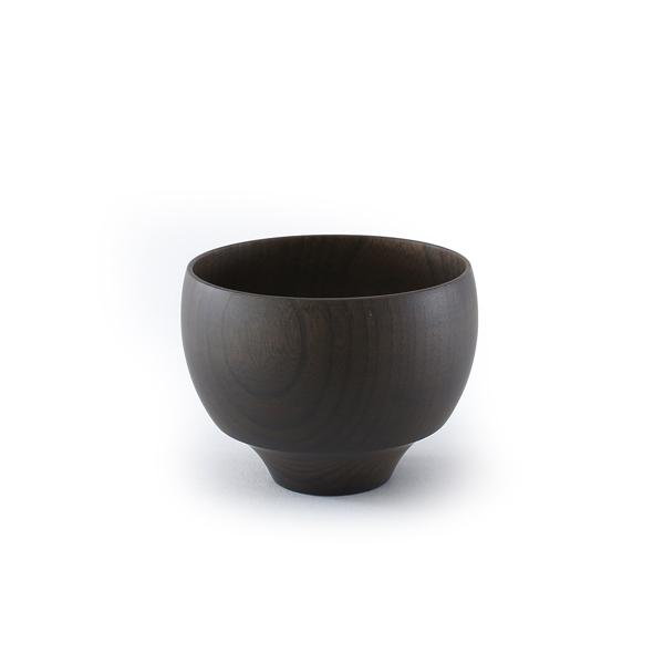 我戸幹男商店 椀 TSUMUGI 汁椀 毬型（ブラック）G1321-18736　i-30211