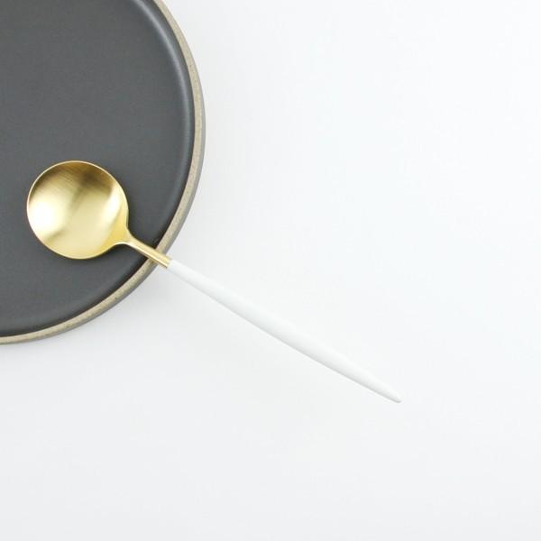 【Cutipol】GOA テーブルスプーン ホワイトマットゴールド CT-WGO-GB-05 カトラ...