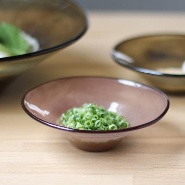 【fresco】kasumi bowl ( SS / purple ) ガラス 食器 31331