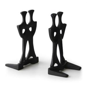 ブックエンド バード 南部鉄器 馬場忠寛 : がらんどう 手仕事品と