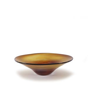 fresco kasumi bowl ( M / browngreen ) ボウル 辻野剛 吹きガラス i