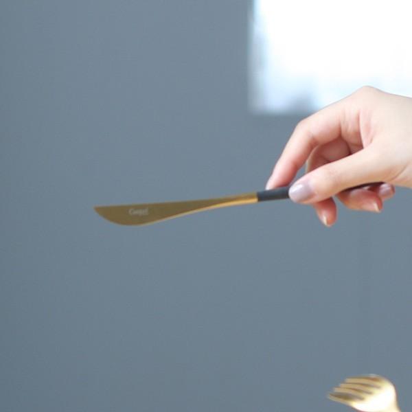 【Cutipol】MIO デザートナイフ ブラック / ゴールド ナイフ CT-MIO-GB-06 ...