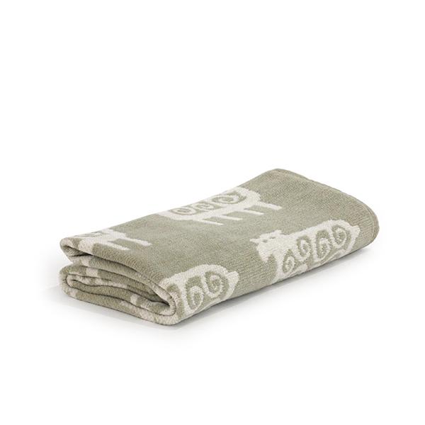 【正規取扱店】KLIPPAN クリッパン シュニールコットンミニブランケット ヒツジ(SIZE:約7...