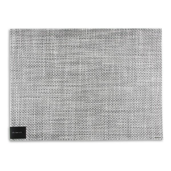 Chilewich チルウィッチ Basketweave RECTANGLE (042:White/...
