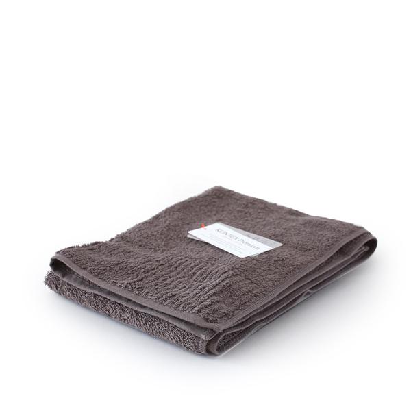 【kontex】PREMIUM(プレミアム)  フェイスタオル チャコールグレー 今治タオル 270...