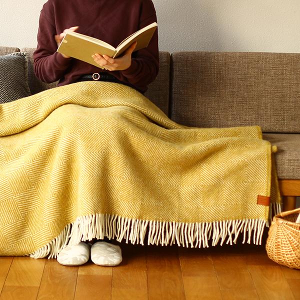 【正規取扱店】ウールコーム付き KLIPPAN クリッパン リサイクルウール スロー グースアイ (...