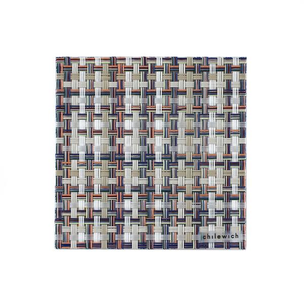 【chilewich】チルウィッチ Basketweave COASTER (056:BonBon)...