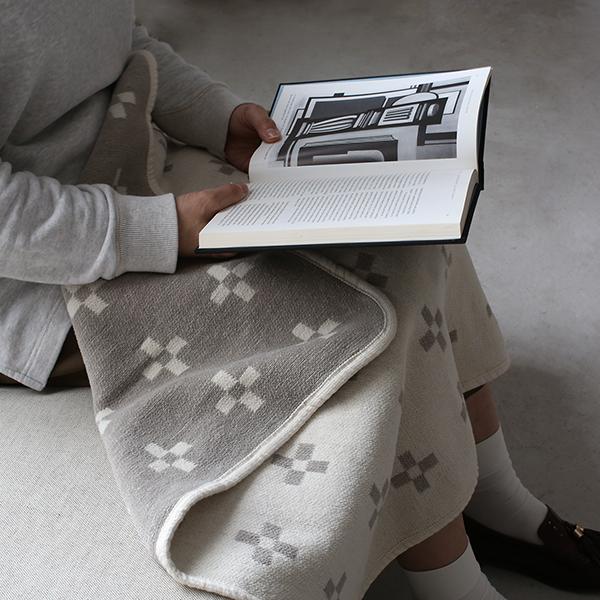 【正規取扱店】KLIPPAN クリッパン シュニールコットン ミニブランケット シャーンスンド (S...