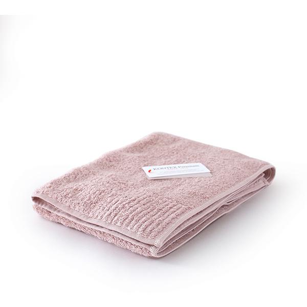 【kontex】PREMIUM(プレミアム)  フェイスタオル ピンク 今治タオル 33287