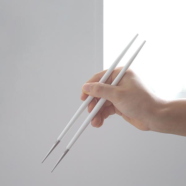 【Cutipol】GOA お箸セット 1膳 ホワイトシルバー CT-WGO-F-29 カトラリー i...