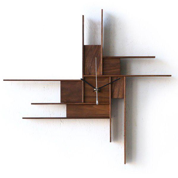 2are3 KAY6 WALNUT（ウォールナット） 壁掛時計 丹羽望 受注生産品 29065
