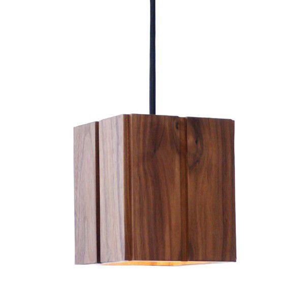 2are3 square pendant lamp ペンダントランプ ウォールナット 丹羽望 受注生...