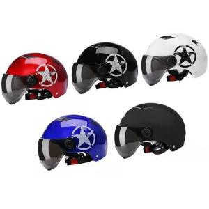 バイク ヘルメット四季通用半帽 UVカット紫外線防止