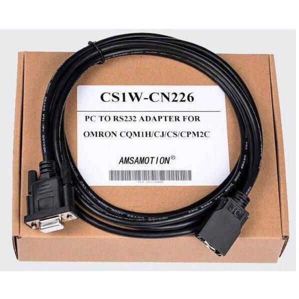 ★新品RS232 オムロン PLC ケーブル シーケンサー CS1W-CN226