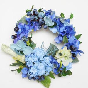 紫陽花(あじさい)手作り ハンドメイドリース ...の詳細画像2