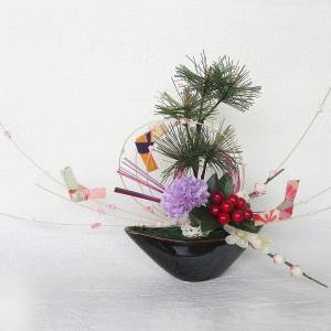 お正月飾りもち花リース NYp-11 お正月しめ縄リース : エッセンス