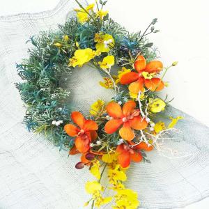 さくら満開 春のリース 手作りハンドメイドリース che-16 : エッセンス