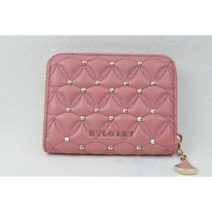 ブルガリ 財布 BVLGARI 285721 QUILTED DIVA STUDS スタッズ キルテ...