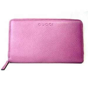 グッチ 長財布 GUCCI 日本未発売 321117 グッチシグネチャー カーフレザー ラウンドファスナー スマホ収納 ラージ ピンク｜essenceofstyle