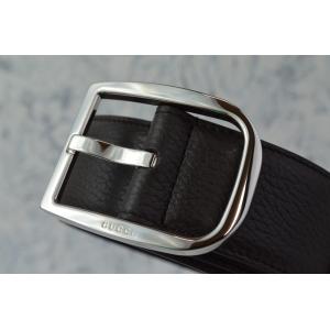美品 BVLGARI ベルト ビーゼロワン サークルロゴ ブラック 110/44 BVLGARI ブルガリ ビーゼロワン ベルト 44/110 ブラック
