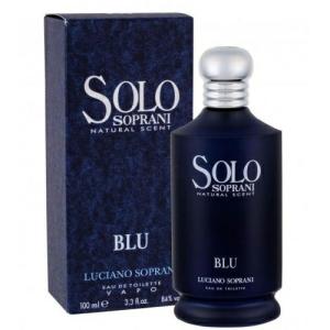 ルチアーノ ソプラーニ LUCIANO SOPRANI ソロ ブルー EDT 100ml SOLO BLUE 香水 メンズ フレグランス ギフト プレゼント｜essenciasshop