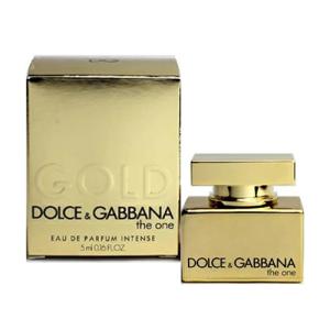 ドルチェ&ガッバーナ DOLCE GABBANA「ミニボトル」ザ ワン インテンス ゴールド THE ONE INTENSE GOLD EDP 5ml ミニ香水母の日｜essenciasshop