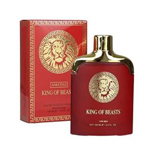 香水 メンズ アマティアス AMATIAS キングオブビースト レッド オードトワレKING OF BEAST RED 100ml フレグランス ギフト プレゼント母の日｜essenciasshop