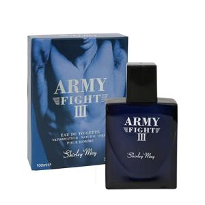 シャリーメイ SHIRLEY MAY アーミーファイト 3 III オードトワレ ARMY FIGHT 3 FOR MEN EDT 100ml母の日｜essenciasshop