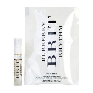 香水 レディース バーバリー ブリット リズム フォーハー EDT 2ml  BURBERRY BRIT RHYTHM