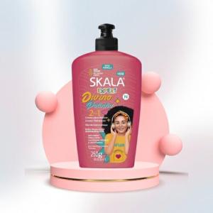 スカラ SKALA EXP 2 IN 1 子供用トリートメント ヘアクリーム ディビーノ ポチニョ 250g DIVINO POTINHO CREME PARA PENTEAR カールヘア用 父の日｜essenciasshop