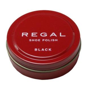 【REGAL（リーガル）】シューポリッシュ油性靴クリーム50g（ブラック）・TY16/メンズ 靴｜essendo
