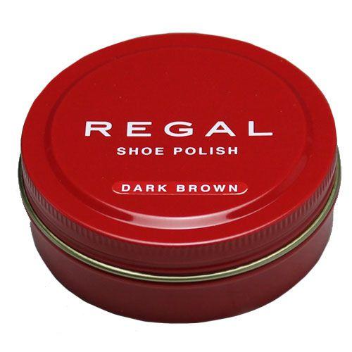 【REGAL（リーガル）】シューポリッシュ油性靴クリーム50g（ダークブラウン）・TY16/メンズ ...