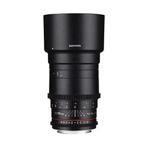 SAMYANG 動画用単焦点中望遠レンズ VDSLR 135mm T2.2 ソニーαE用 フルサイズ対応 884079｜essennsyaru