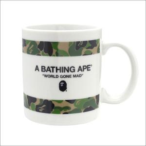 A BATHING APE (エイプ)  ABC MUG (マグカップ)  GREEN 1D30-182-013 290-004193-015-【新品】(グッズ)｜essense