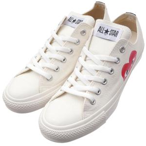 新品 プレイ コムデギャルソン PLAY COMME des GARCONS x コンバース CONVERSE ALL STAR OX PCDG スニーカー WHITE 291002211260 フットウェア