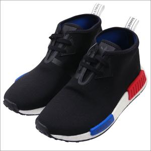 adidas(アディダス) NMD_C1 CHUKKA (ノマド)(エヌエムディー) CBLACK/CBLACK/LUSRED S79148 191-011679-281+【新品】(フットウェア)｜essense