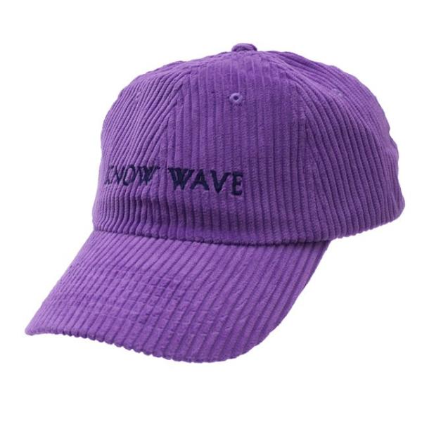 ノーウェーブ Know Wave Corduroy Hat キャップ PURPLE パープル 紫 メ...