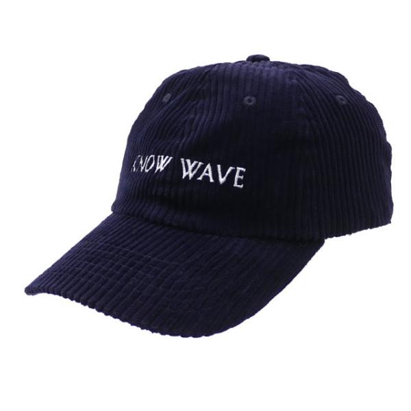 ノーウェーブ Know Wave Corduroy Hat キャップ NAVY ネイビー 紺 メンズ...